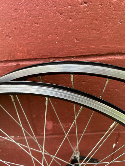 Mavic 221 Shimano Deore LX Black 26 Inch Wheelset