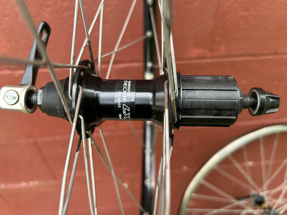 Mavic 221 Shimano Deore LX Black 26 Inch Wheelset