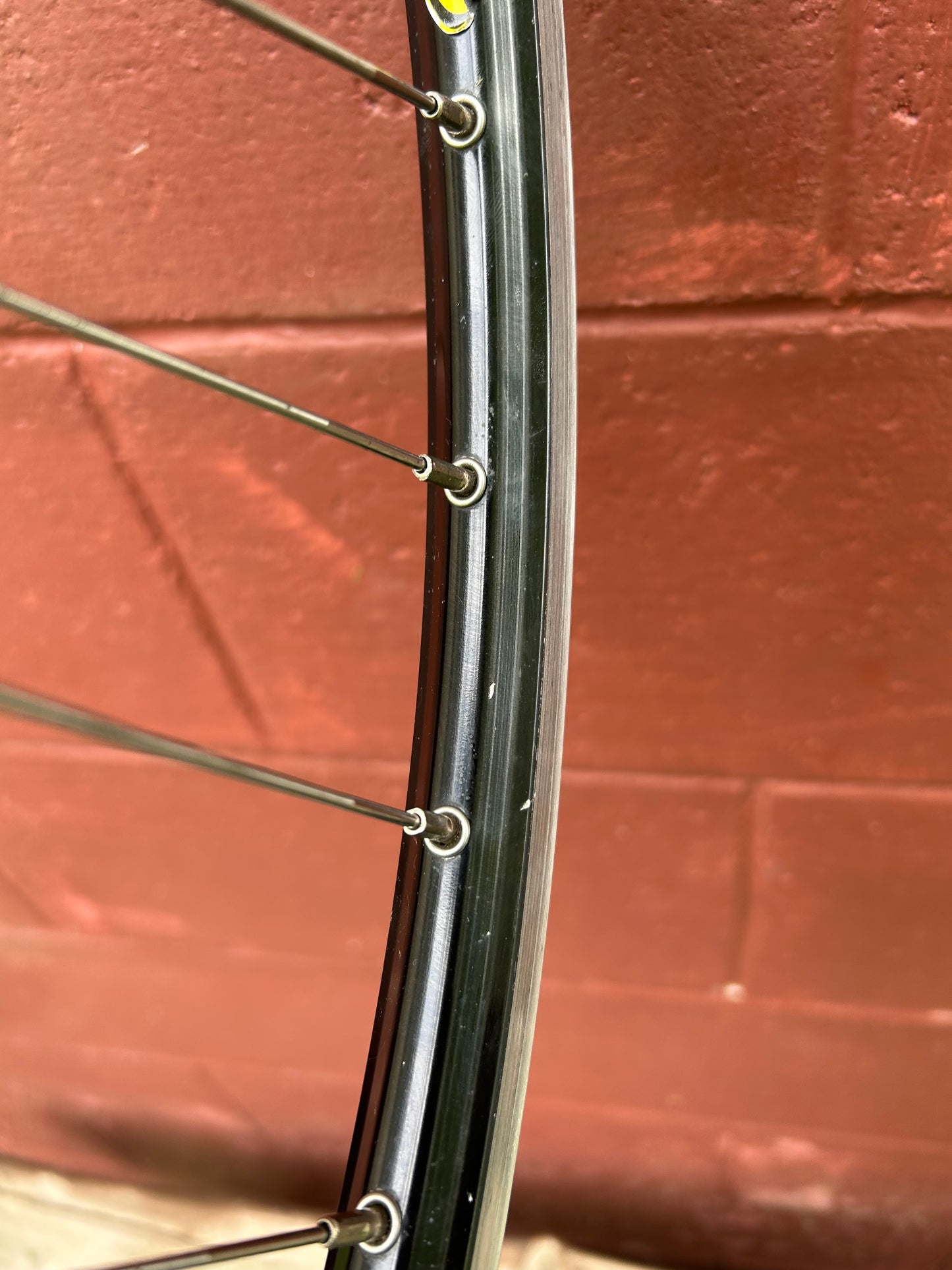Mavic 221 Shimano Deore LX Black 26 Inch Wheelset