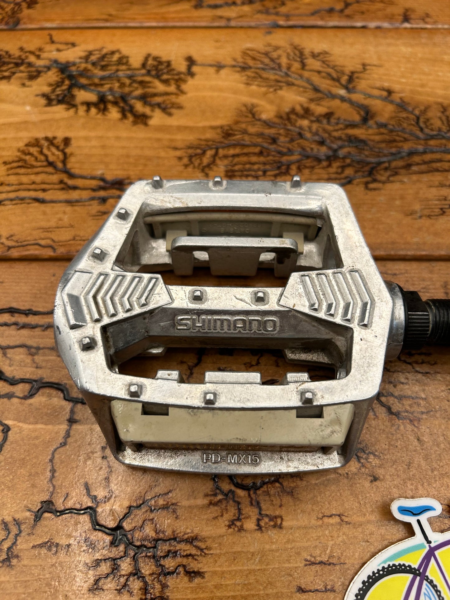 Shimano PD-MX15 Silver 9/16 Flat Pedals