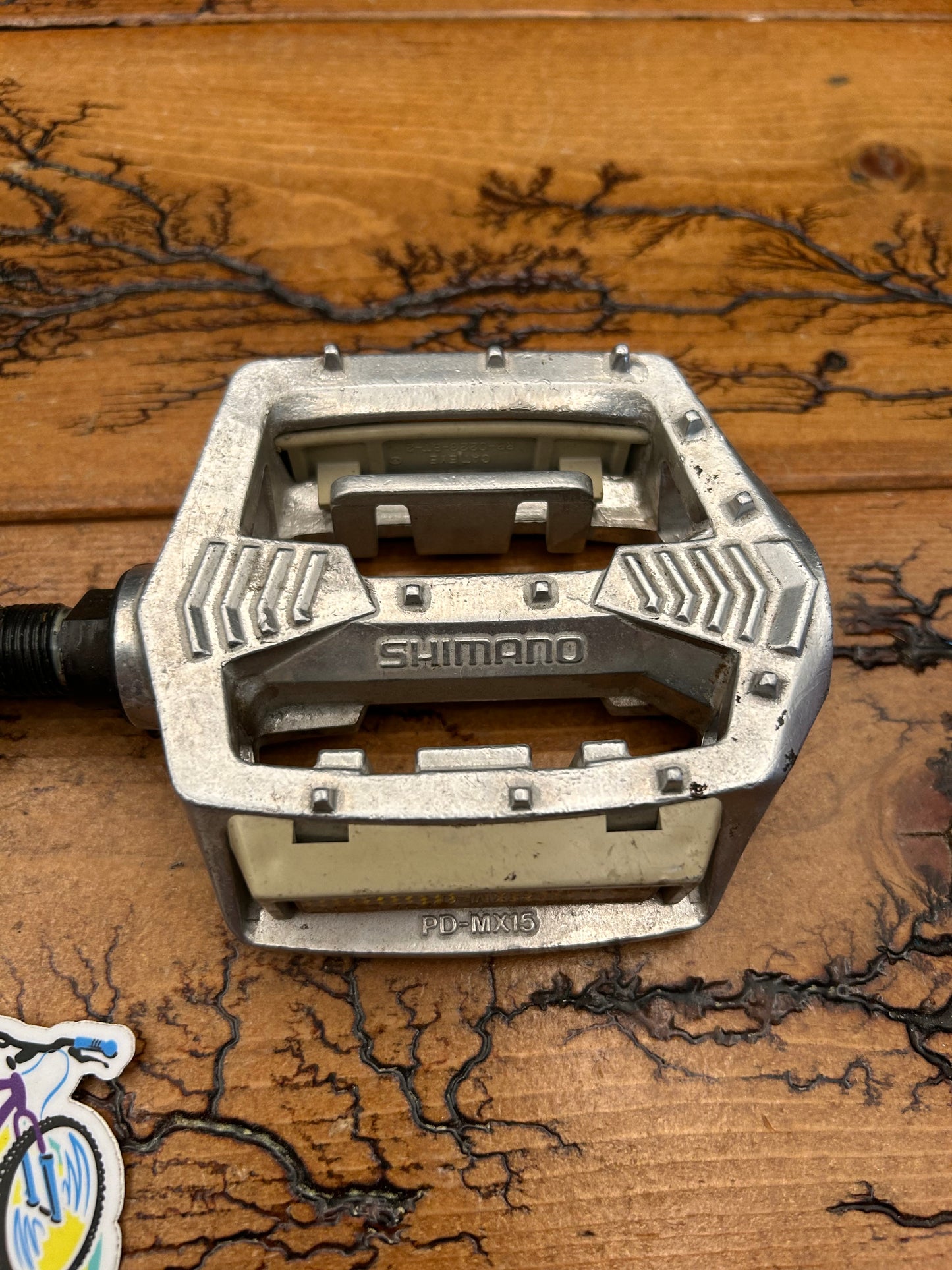Shimano PD-MX15 Silver 9/16 Flat Pedals