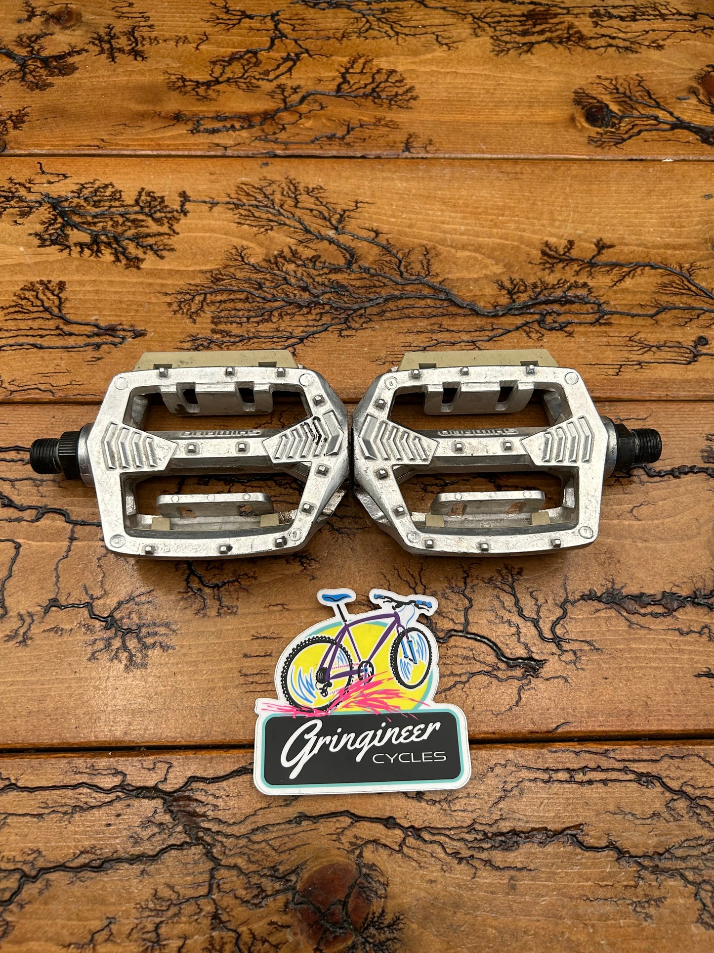 Shimano PD-MX15 Silver 9/16 Flat Pedals