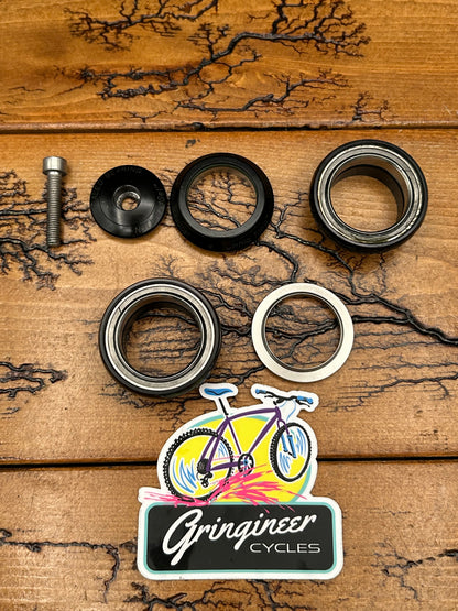 Chris King 1 1/8 Inch Nothreadset Threadless Black Sotto Voce Headset