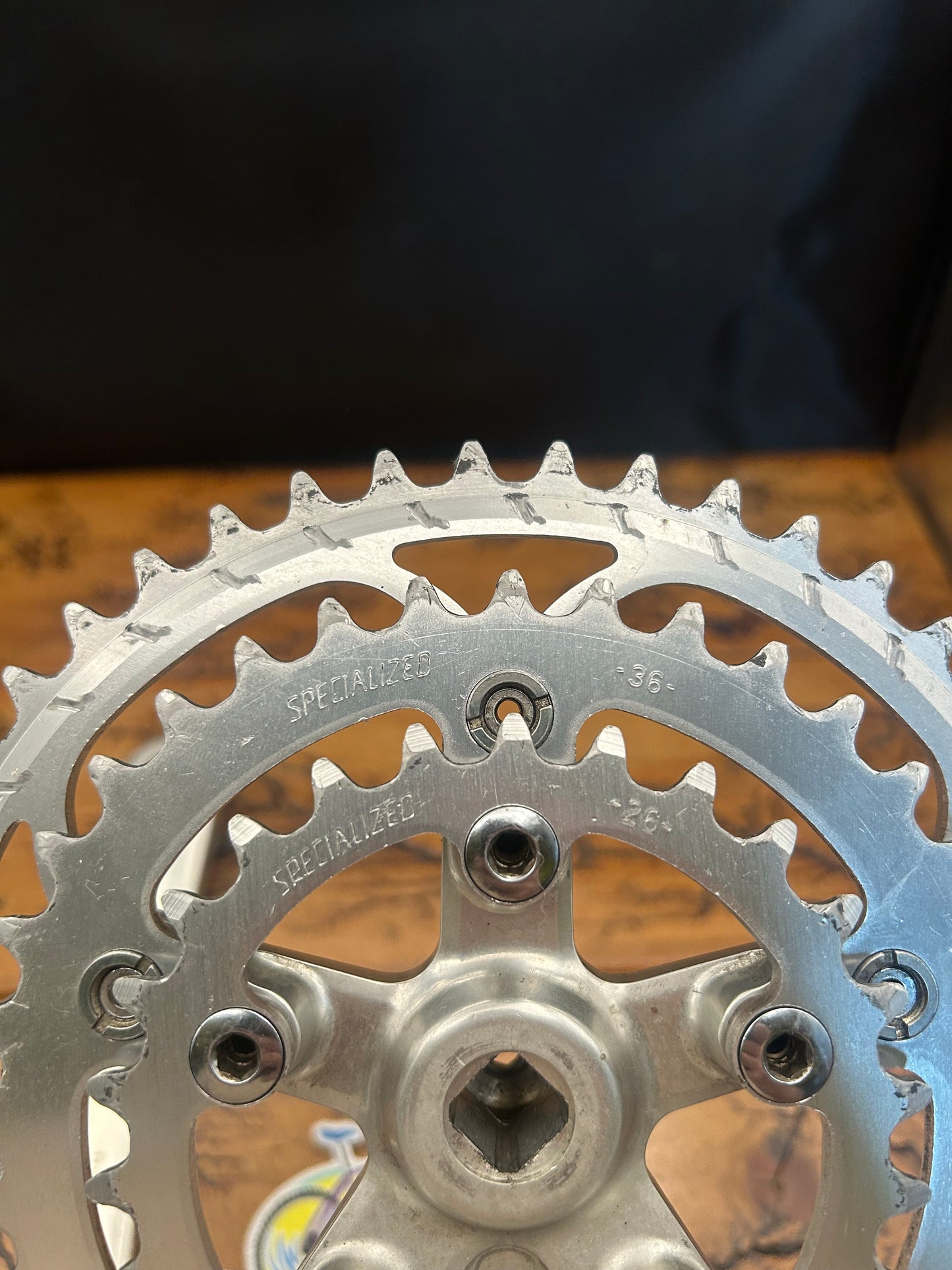 Specialized Flag 46/36/26 170mm Square Taper Crankset