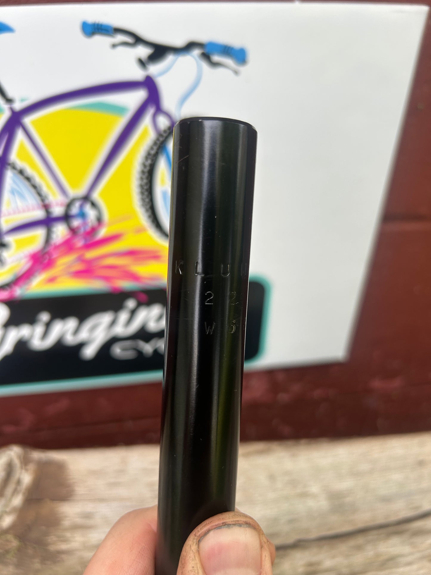 Velo Orange Black Klunker Bar Handlebar