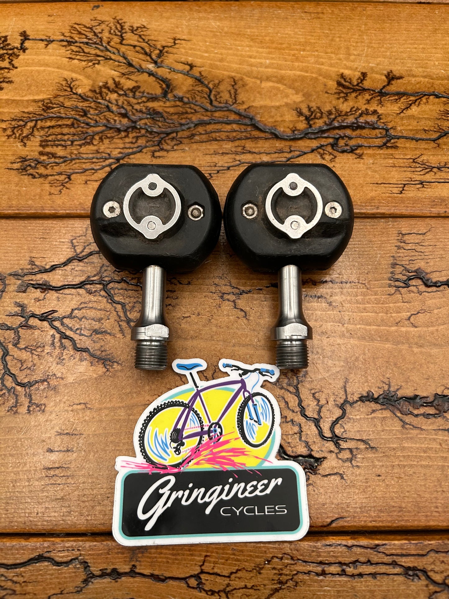 Speedplay Frog Clipless Pedals With Steel Spindles