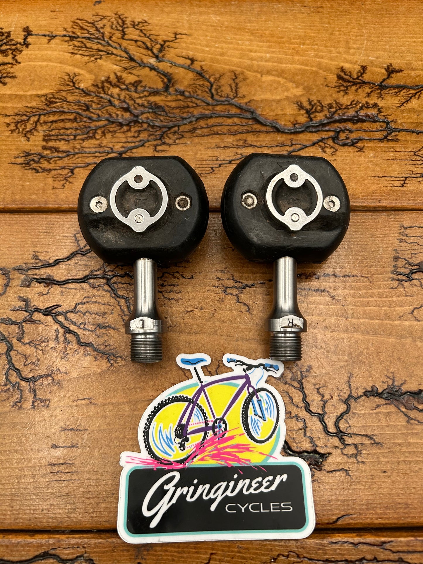 Speedplay Frog Clipless Pedals With Steel Spindles