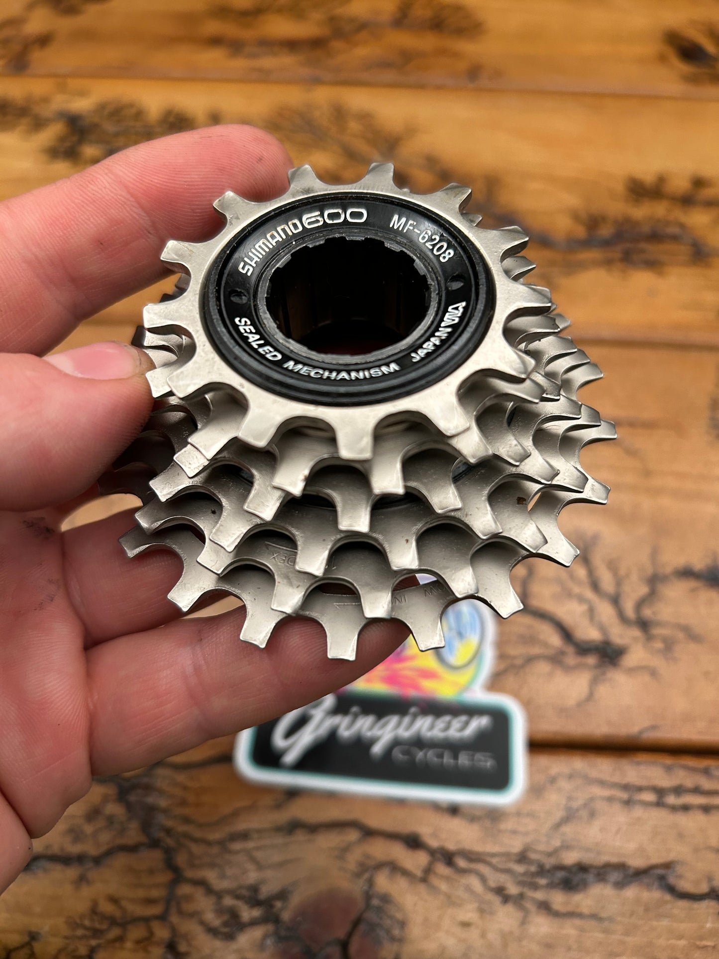Shimano 600 MF-6208 13-21 6 Speed Freewheel NOS