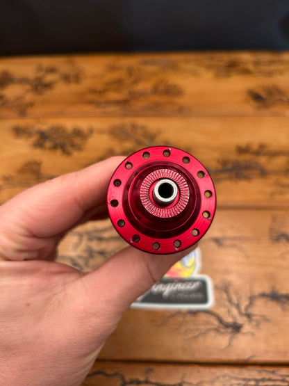 Ringle Red 28 Hole Front Hub