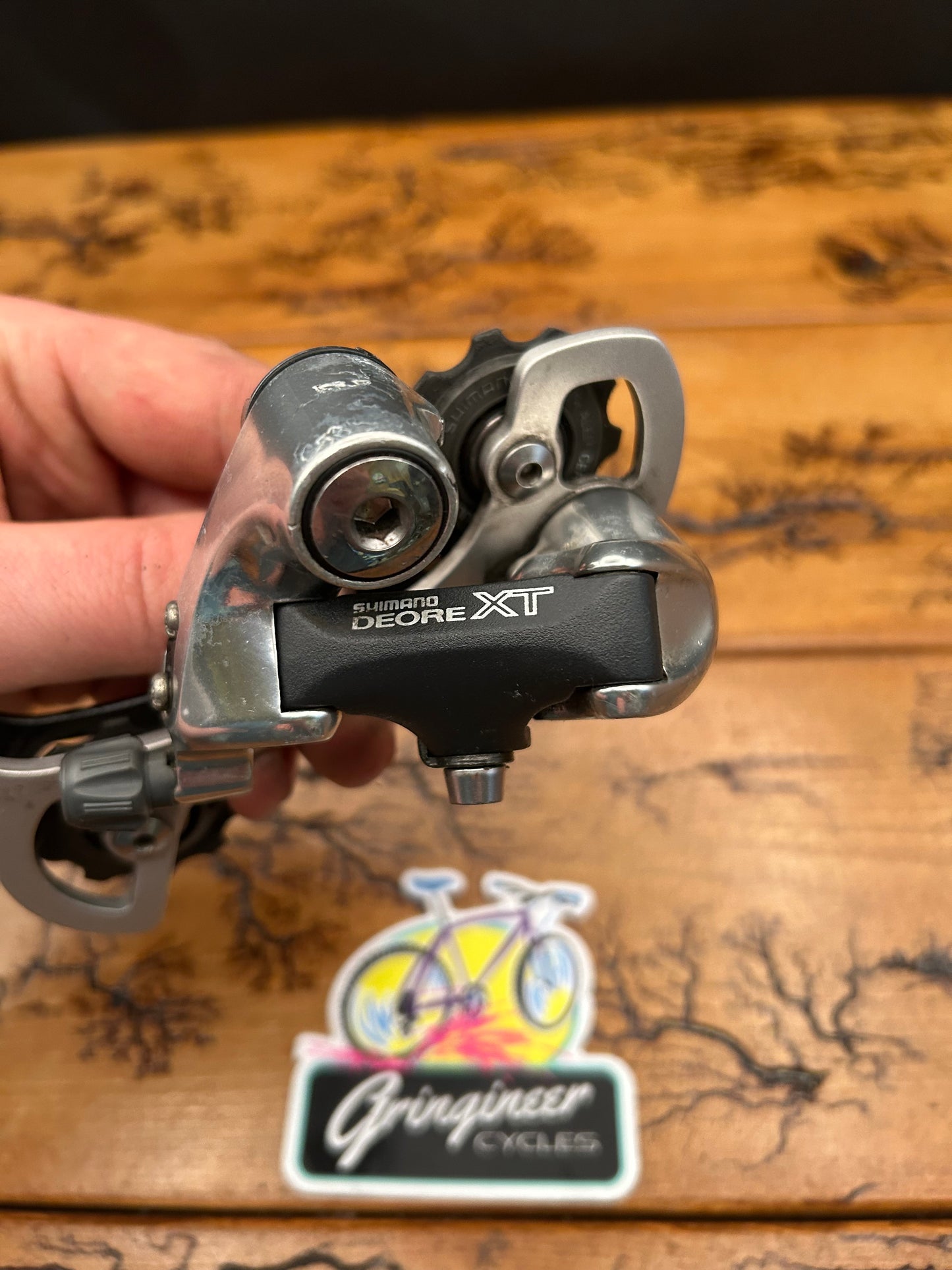Shimano Deore XT RD-M739 Long Cage Rear Derailleur VG