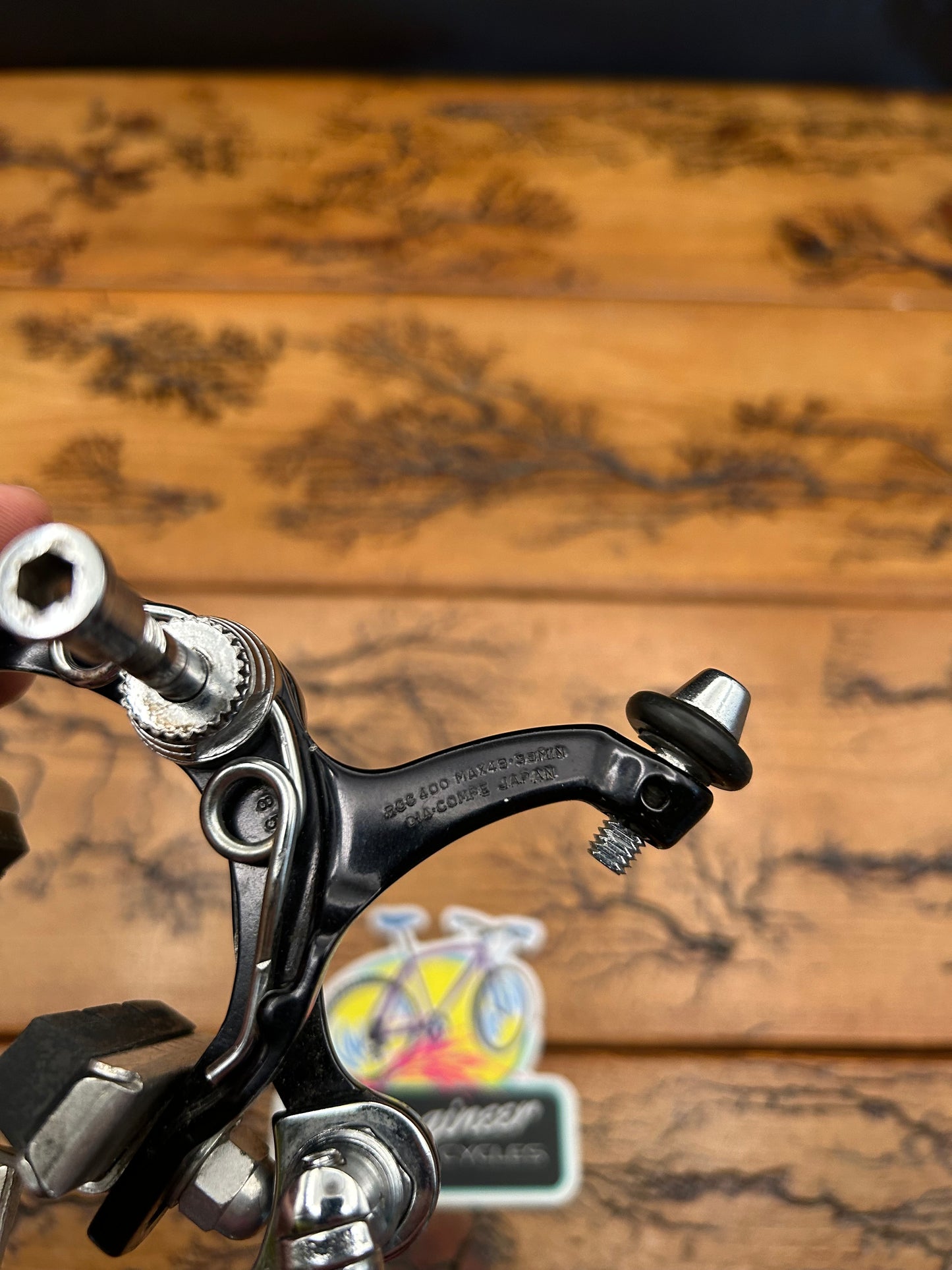 Dia Compe Royal Gran Compe 400 Black Front Brake