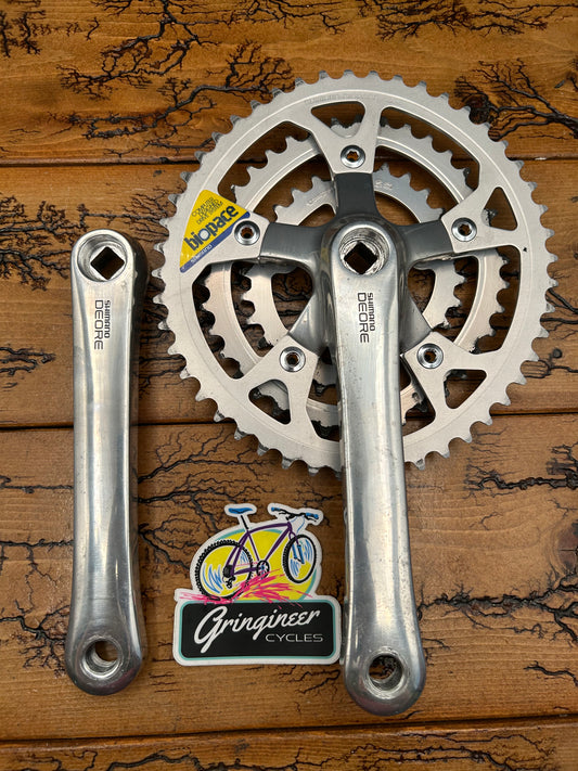 Shimano Deore FC-MT60 48/38/28 Biopace 175mm Crankset