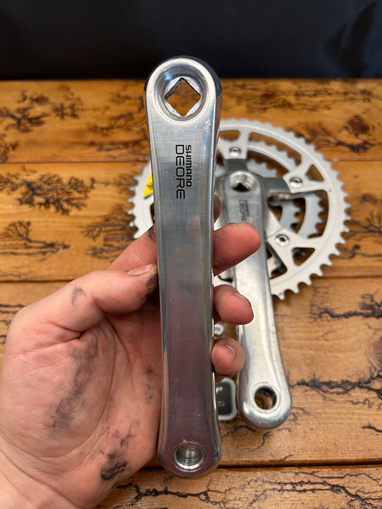 Shimano Deore FC-MT60 48/38/28 Biopace 175mm Crankset