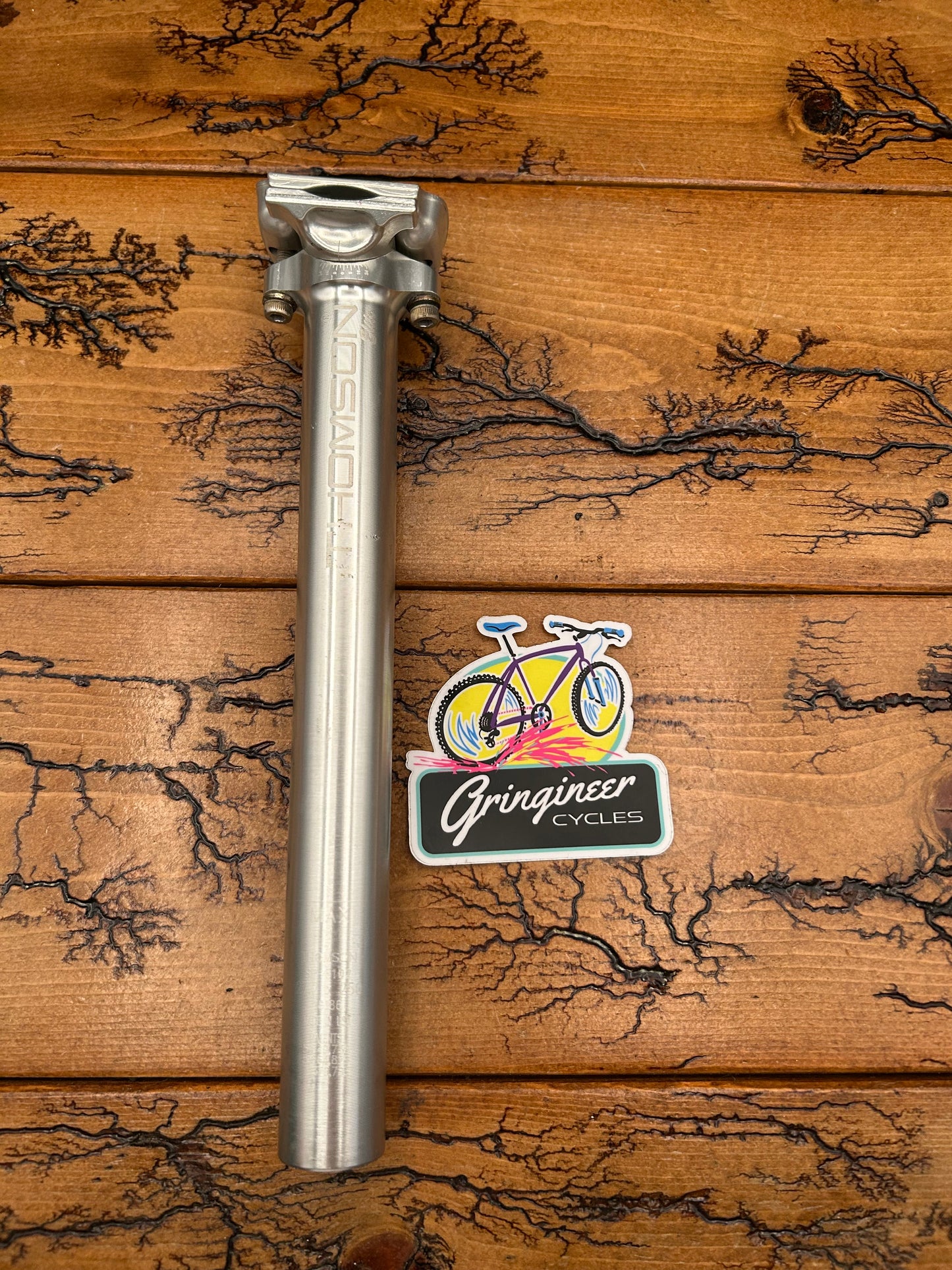 Thomson Elite SP-E102 27.2x250mm Silver Seatpost