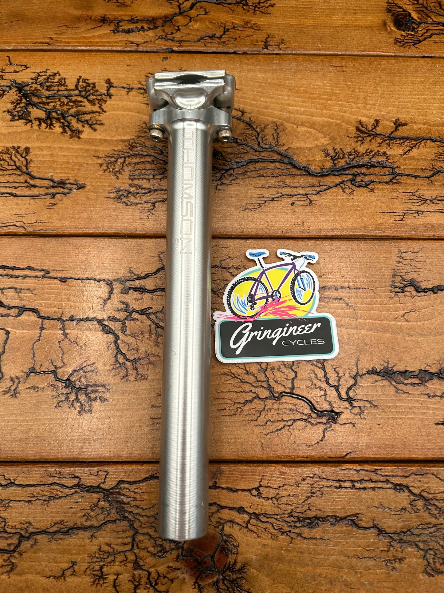 Thomson Elite SP-E102 27.2x250mm Silver Seatpost