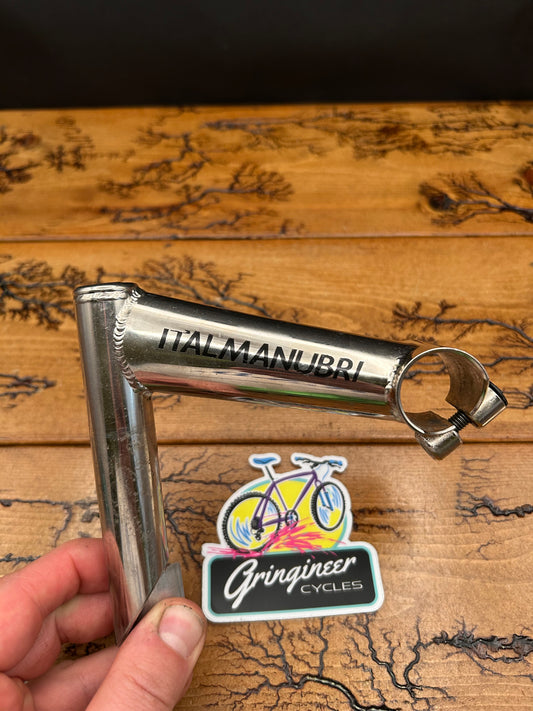 ITM Italmanubri Eclypse Steel Chrome 110mm 1 Inch -15 Degree Quill Stem