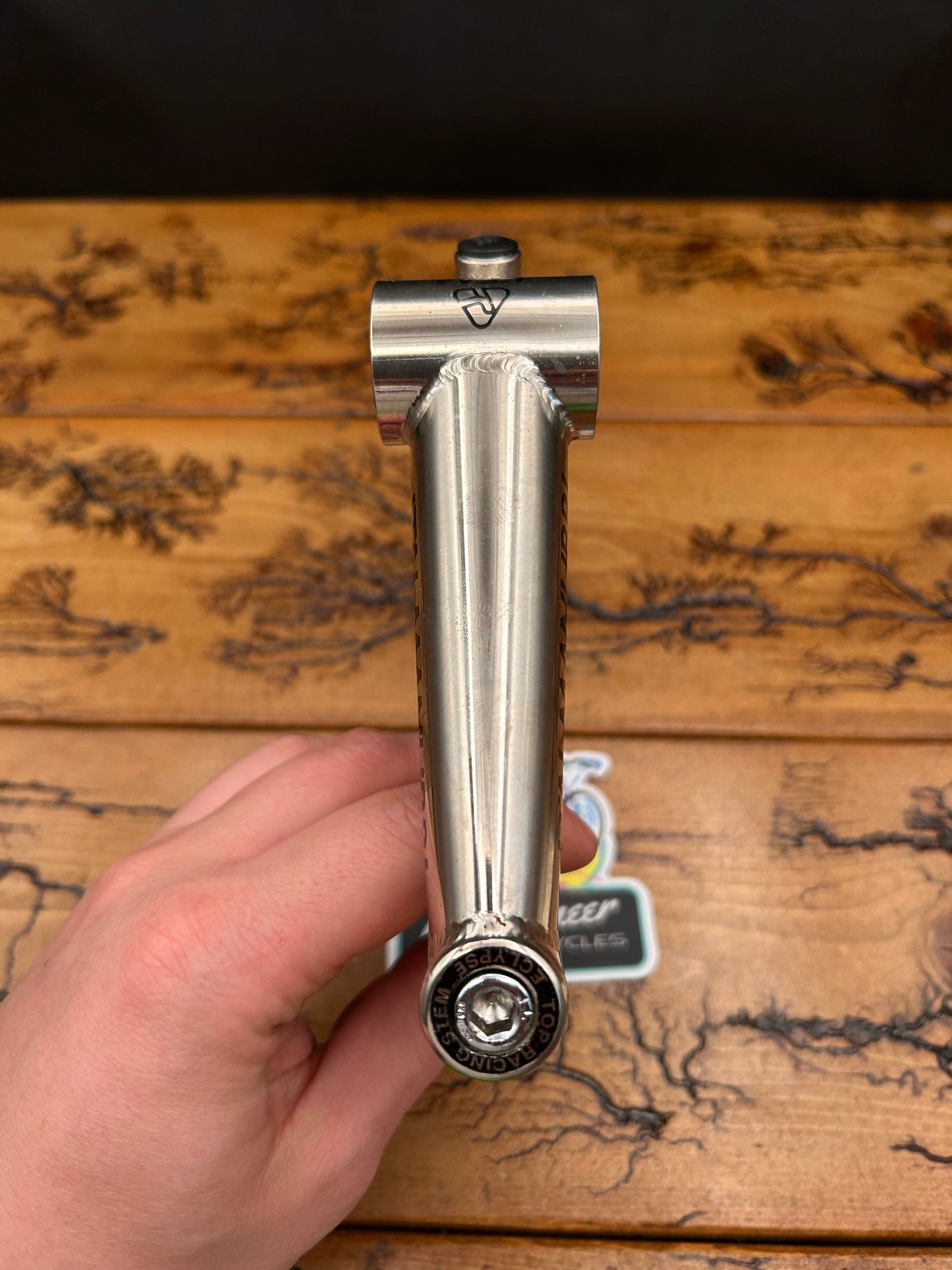 ITM Italmanubri Eclypse Steel Chrome 110mm 1 Inch -15 Degree Quill Stem