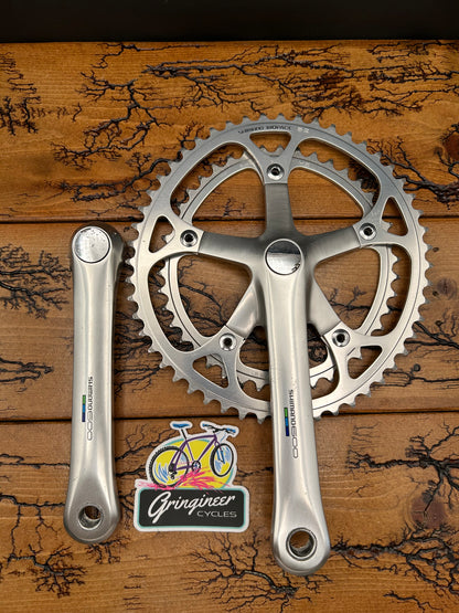 Shimano 600 Tri Color FC-6400 52/42 Biopace 172.5mm Crankset