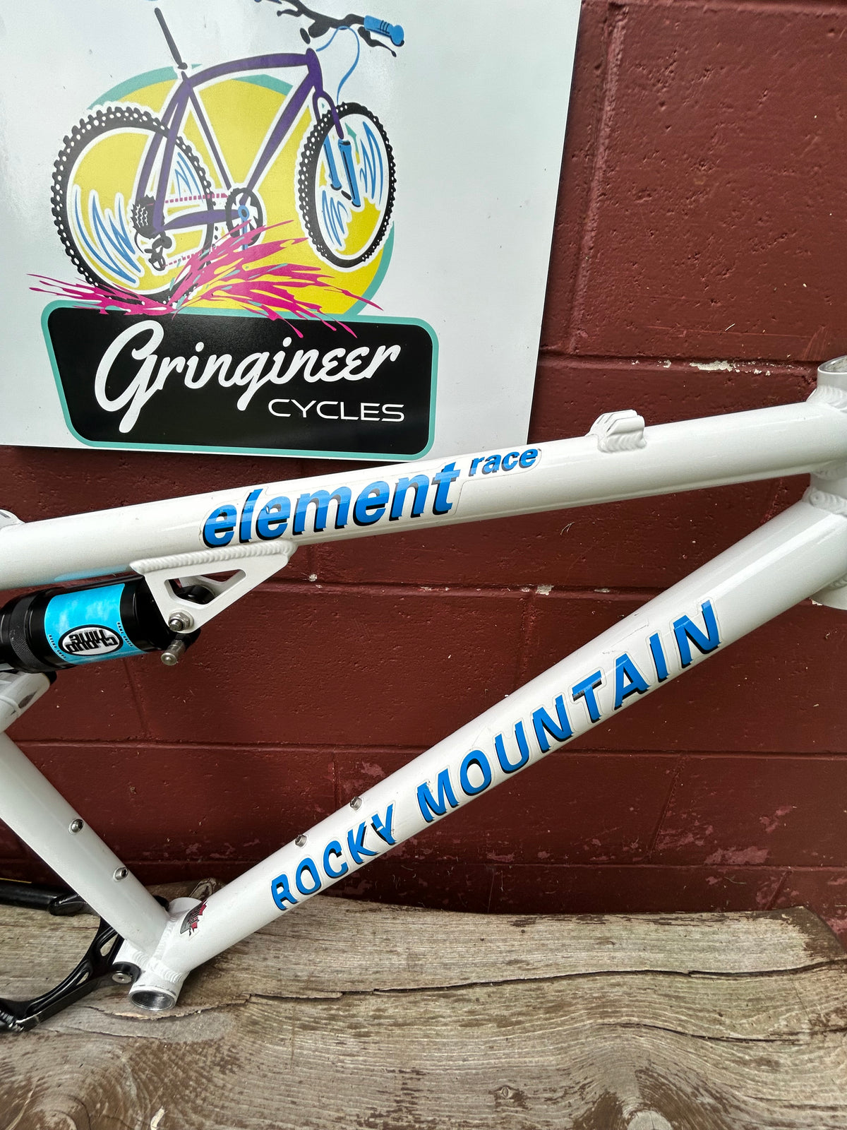 19" Rocky Mountain Element Race Full Suspension Frame