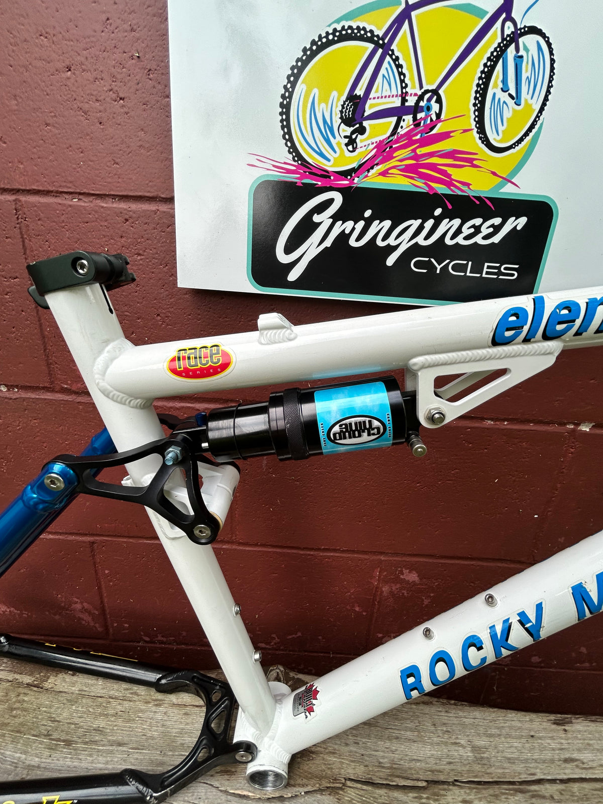 19" Rocky Mountain Element Race Full Suspension Frame