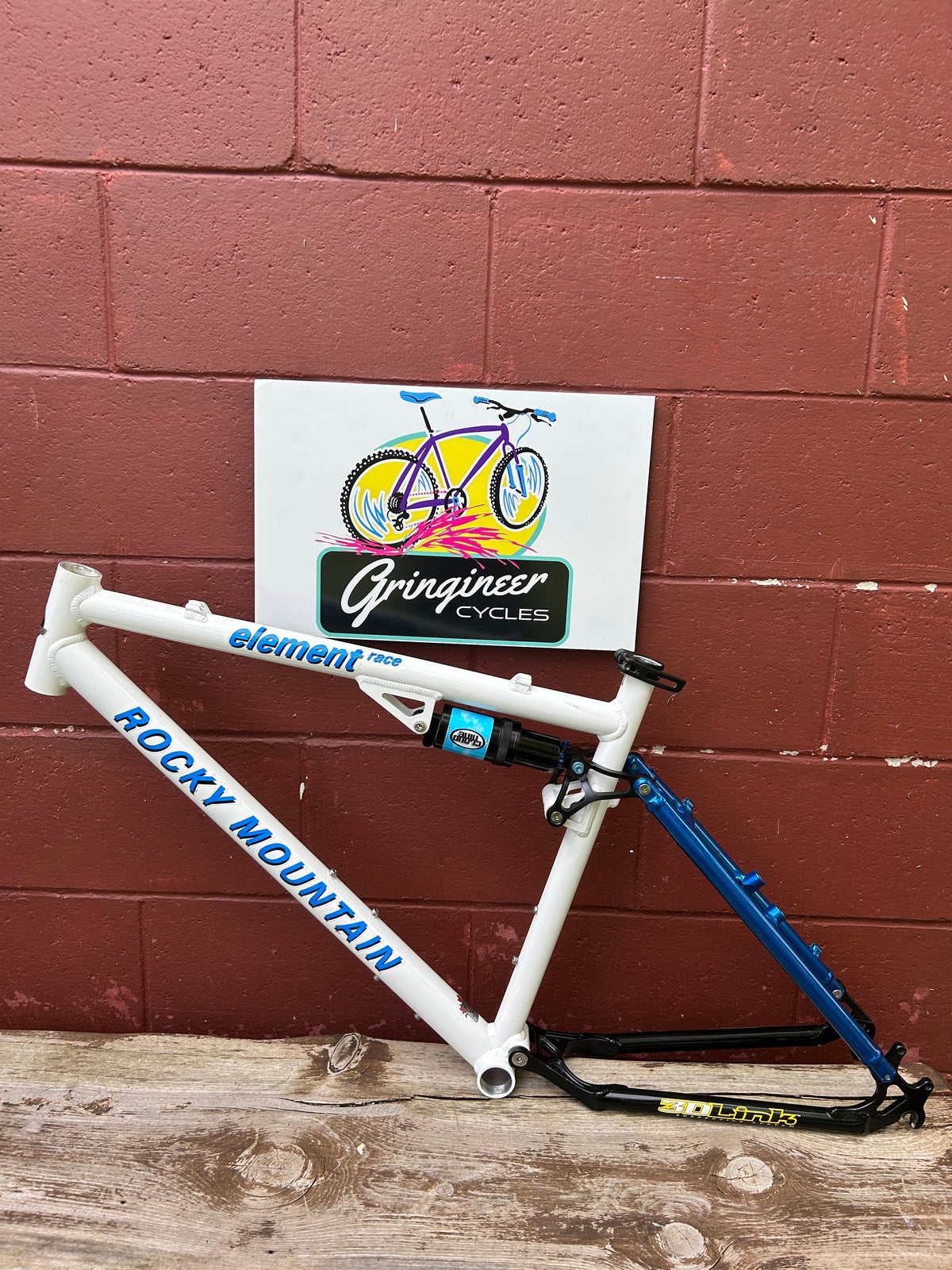 19" Rocky Mountain Element Race Full Suspension Frame