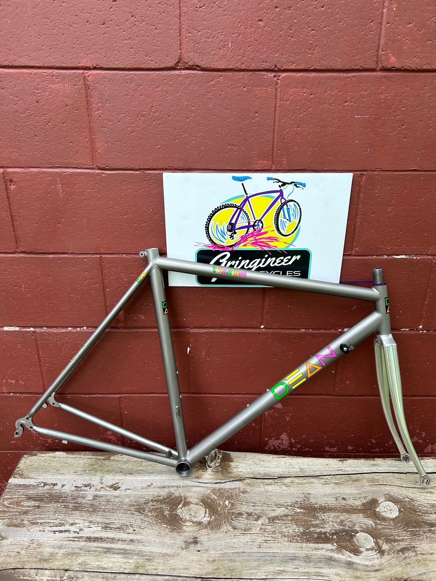 53cm Dean Titanium Road Bike Frameset
