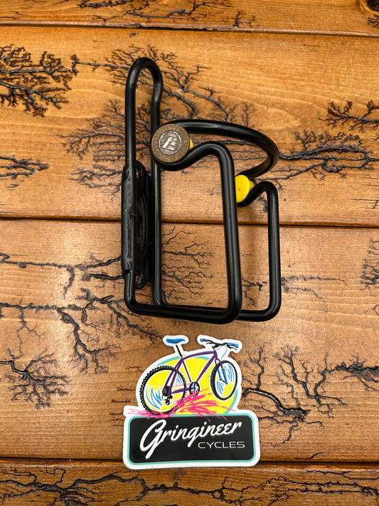 Elite Ciussi Black Water Bottle Cage