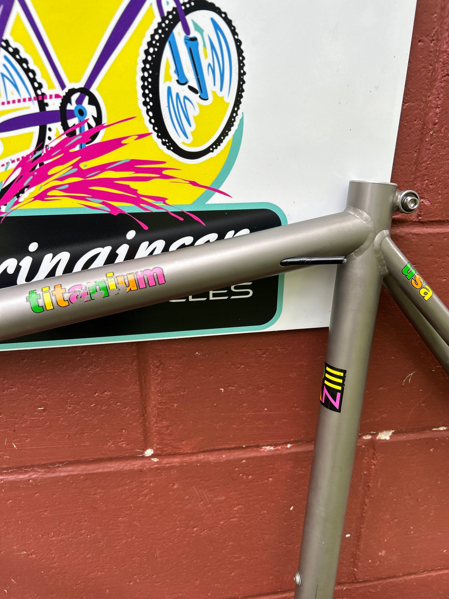 53cm Dean Titanium Road Bike Frameset