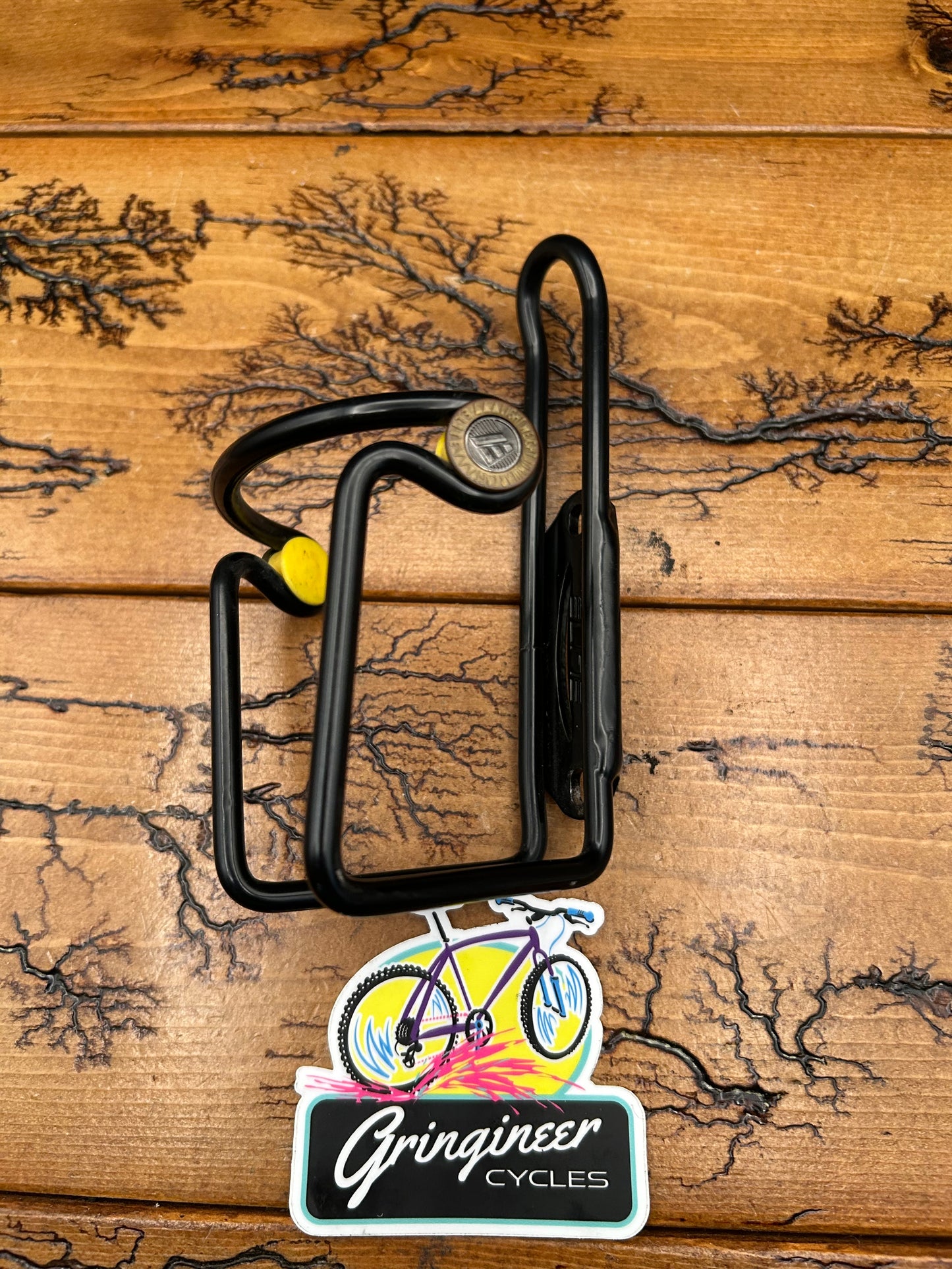 Elite Ciussi Black Water Bottle Cage