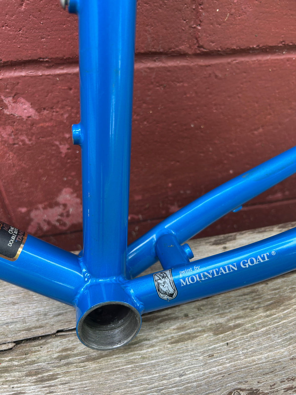 1991 17" Mountain Goat Route 66 Frameset
