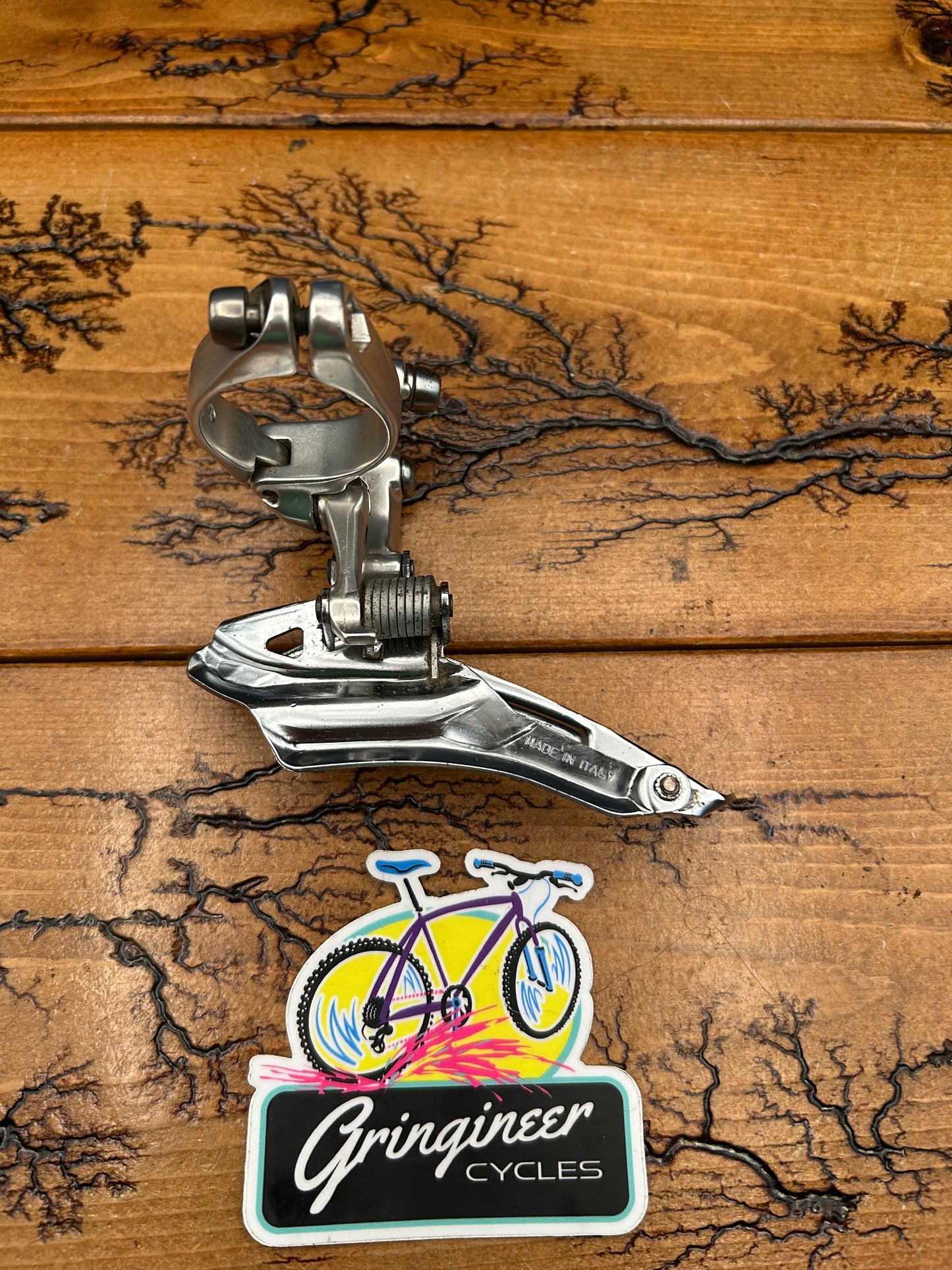 Campagnolo Racing T Triple 31.8mm Clamp On Front Derailleur