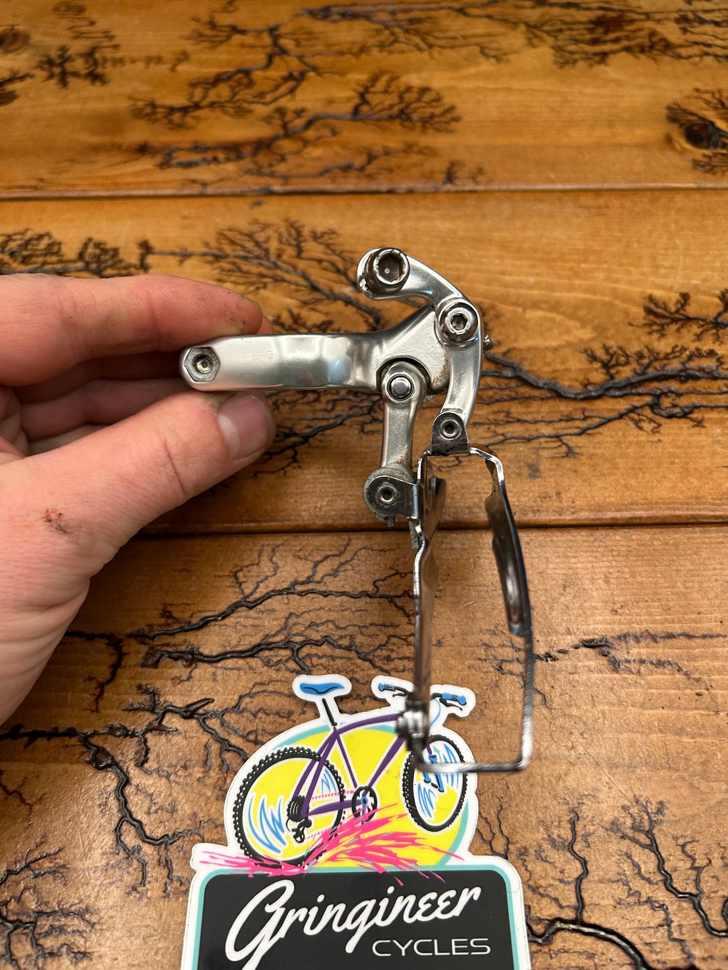 Campagnolo Racing T Triple 31.8mm Clamp On Front Derailleur