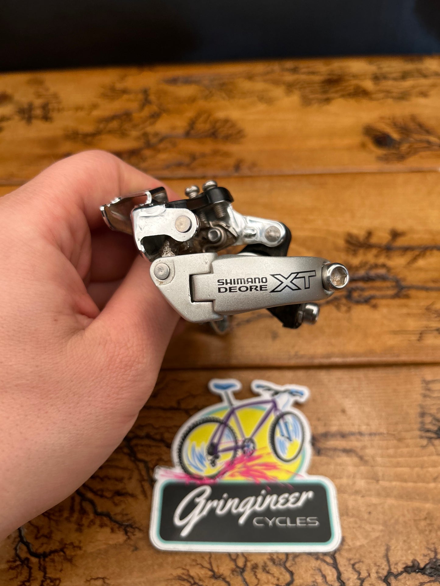 Shimano Deore XT FD-M750 28.6mm Top Pull Front Derailleur