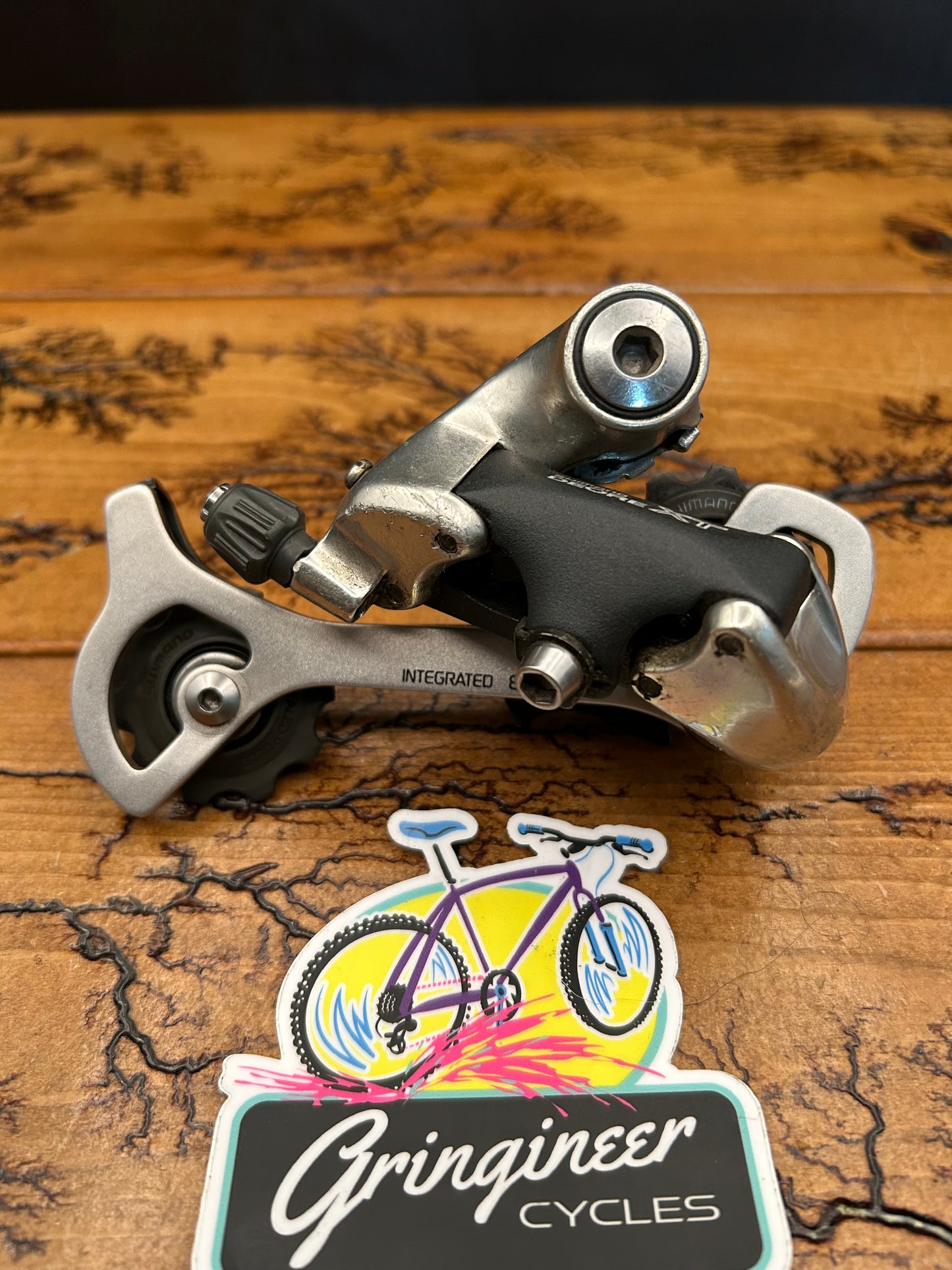 Shimano Deore XT RD-M739 Long Cage Rear Derailleur VG