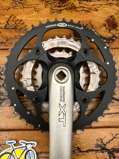 Shimano Deore XT FC-M750 44/32/22 175mm Square Taper Crankset