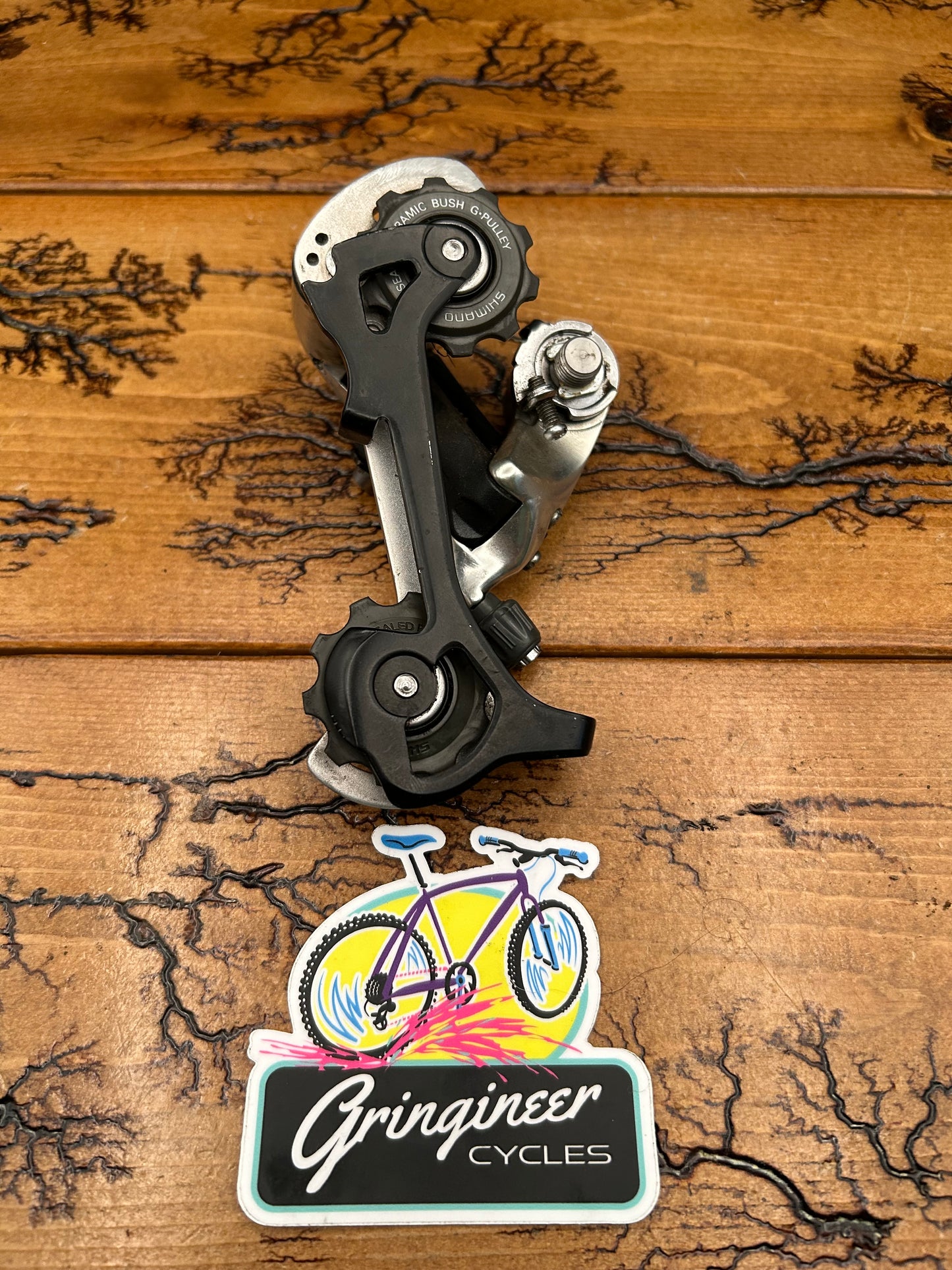 Shimano Deore XT RD-M739 Long Cage Rear Derailleur VG