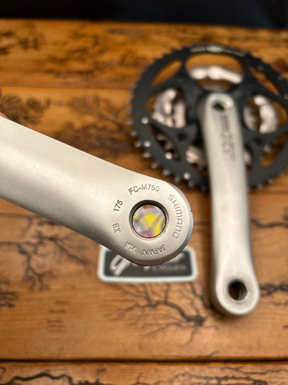 Shimano Deore XT FC-M750 44/32/22 175mm Square Taper Crankset