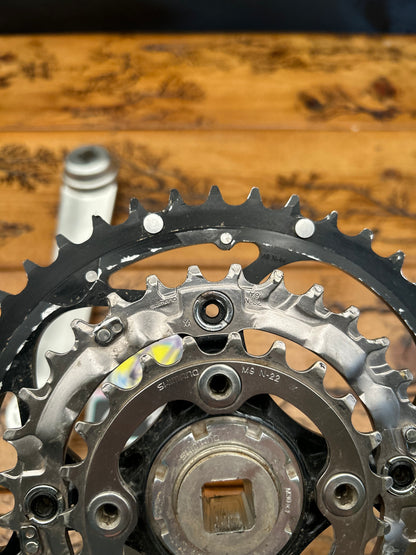 Shimano Deore XT FC-M750 44/32/22 175mm Square Taper Crankset
