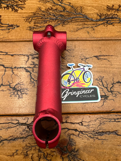 Titec Red 130mm 25.4mm 1 1/8 Inch Threadless Stem