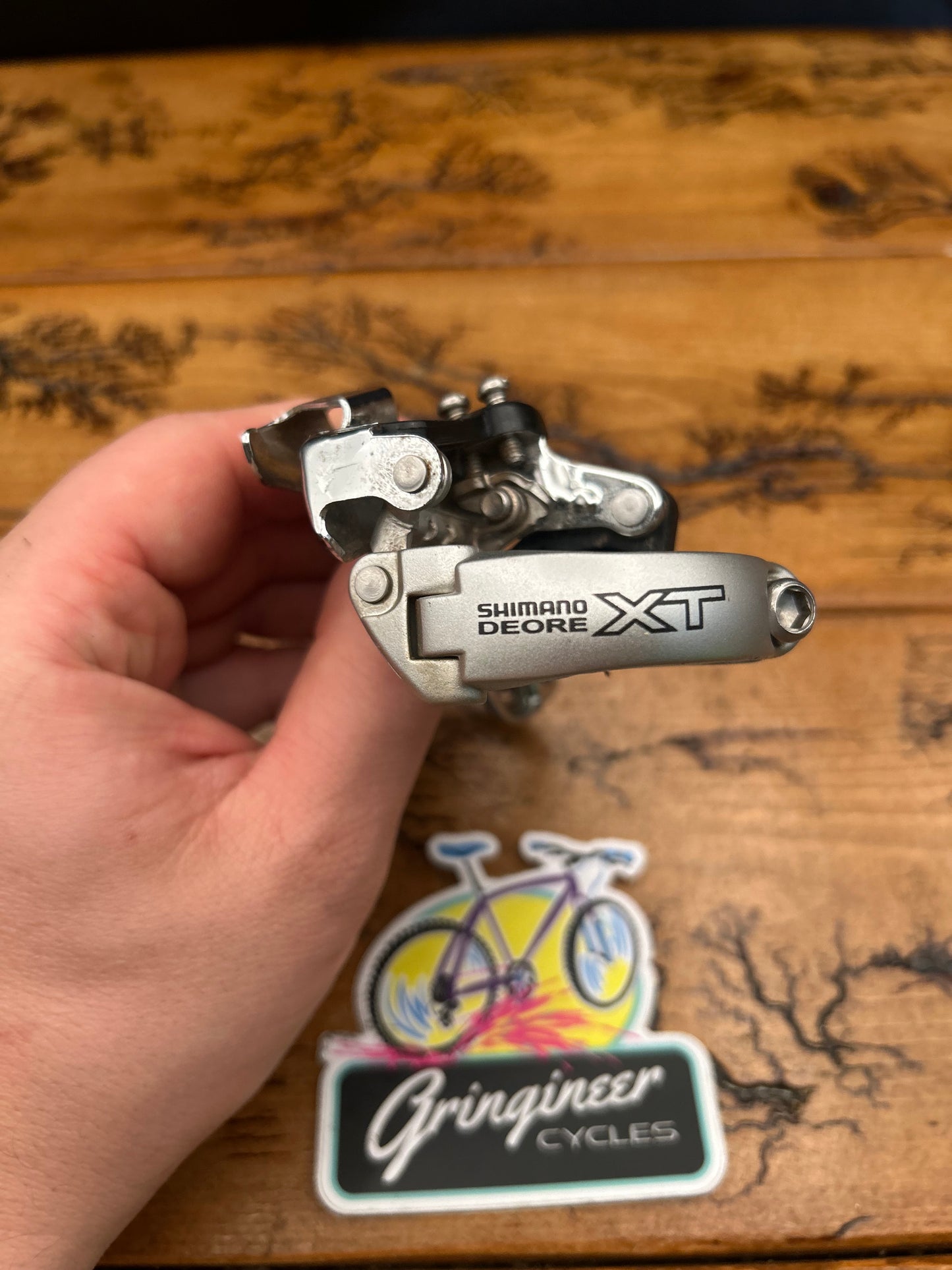 Shimano Deore XT FD-M750 34.9mm Bottom Pull Front Derailleur