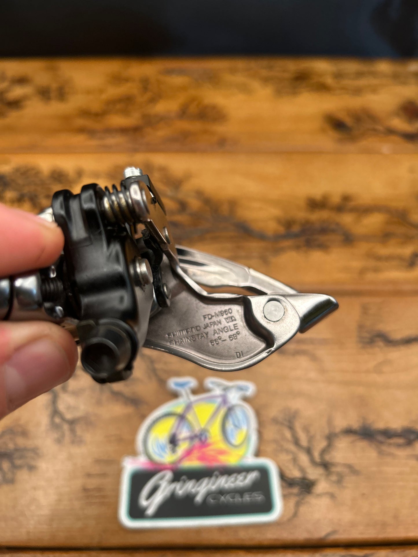 Shimano XTR FD-M960 31.8mm Dual Pull Front Derailleur