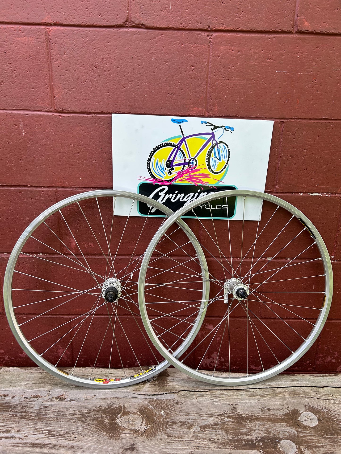 Mavic X517 Silver Deore XT M750 26" Wheelset