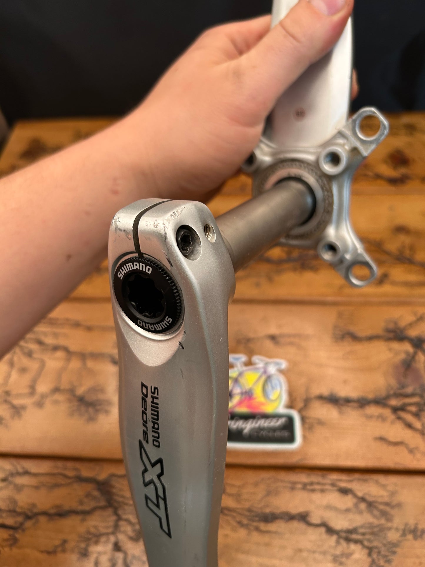 Shimano Deore XT FC-M760 Hollowtech II 175mm Crankset