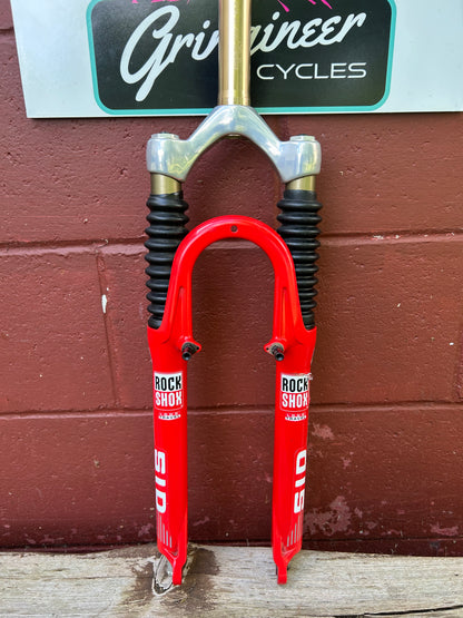 Rock Shox SID Dual Air Long Travel Red 26" 1 1/8" Threadless Suspension Fork