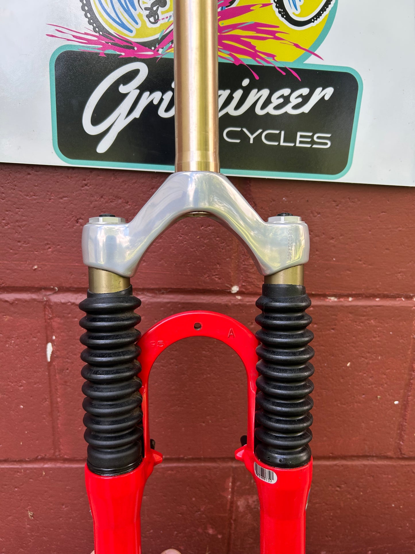 Rock Shox SID Dual Air Long Travel Red 26" 1 1/8" Threadless Suspension Fork