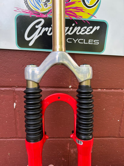 Rock Shox SID Dual Air Long Travel Red 26" 1 1/8" Threadless Suspension Fork
