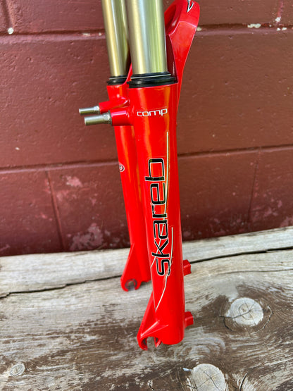 Manitou Skareb Comp 26" Rim or Disc Brake 1 1/8 Threadless Suspension Fork
