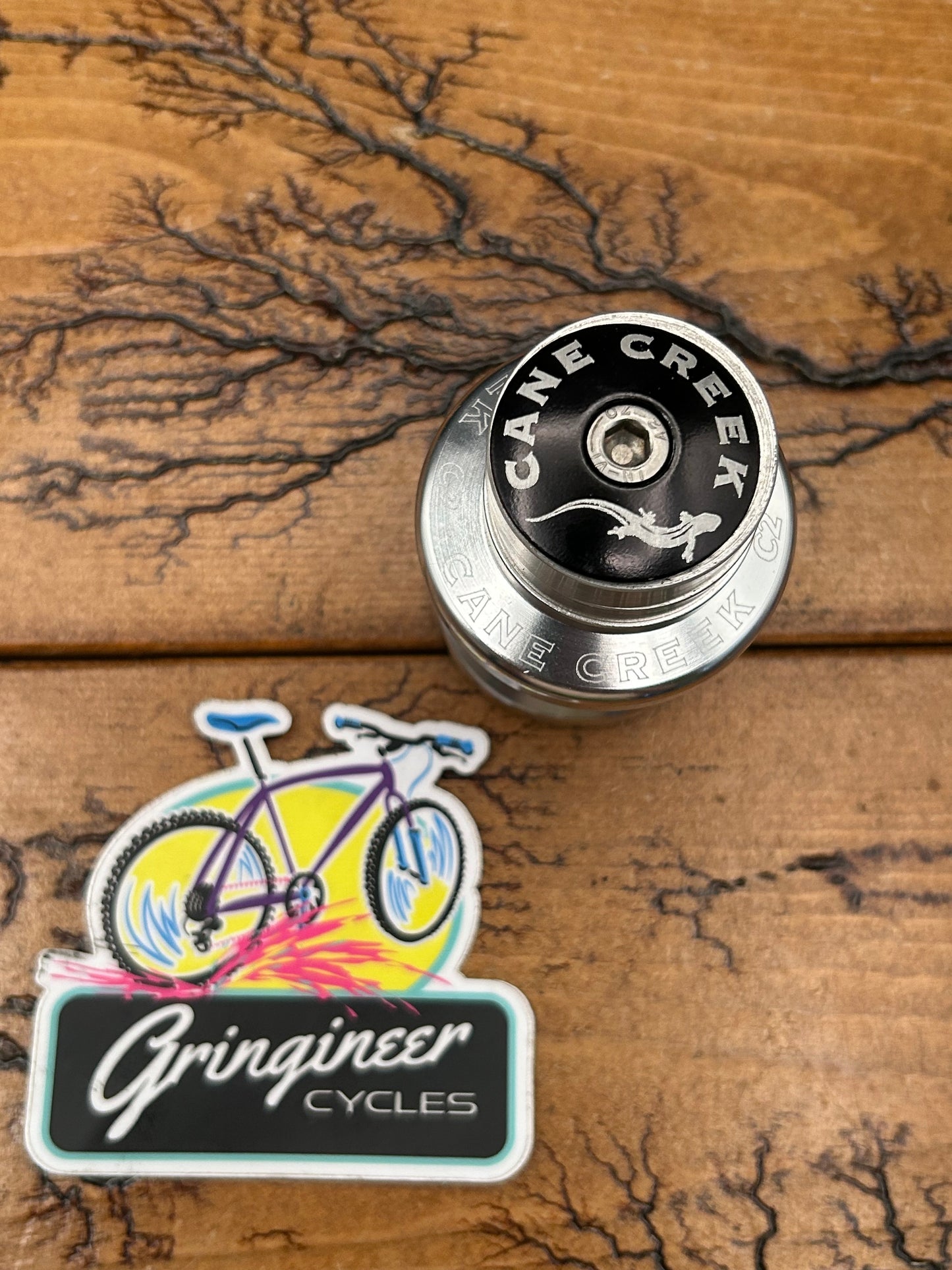 Cane Creek C2 Silver 1 1/8 Inch Threadless Headset With Spacers