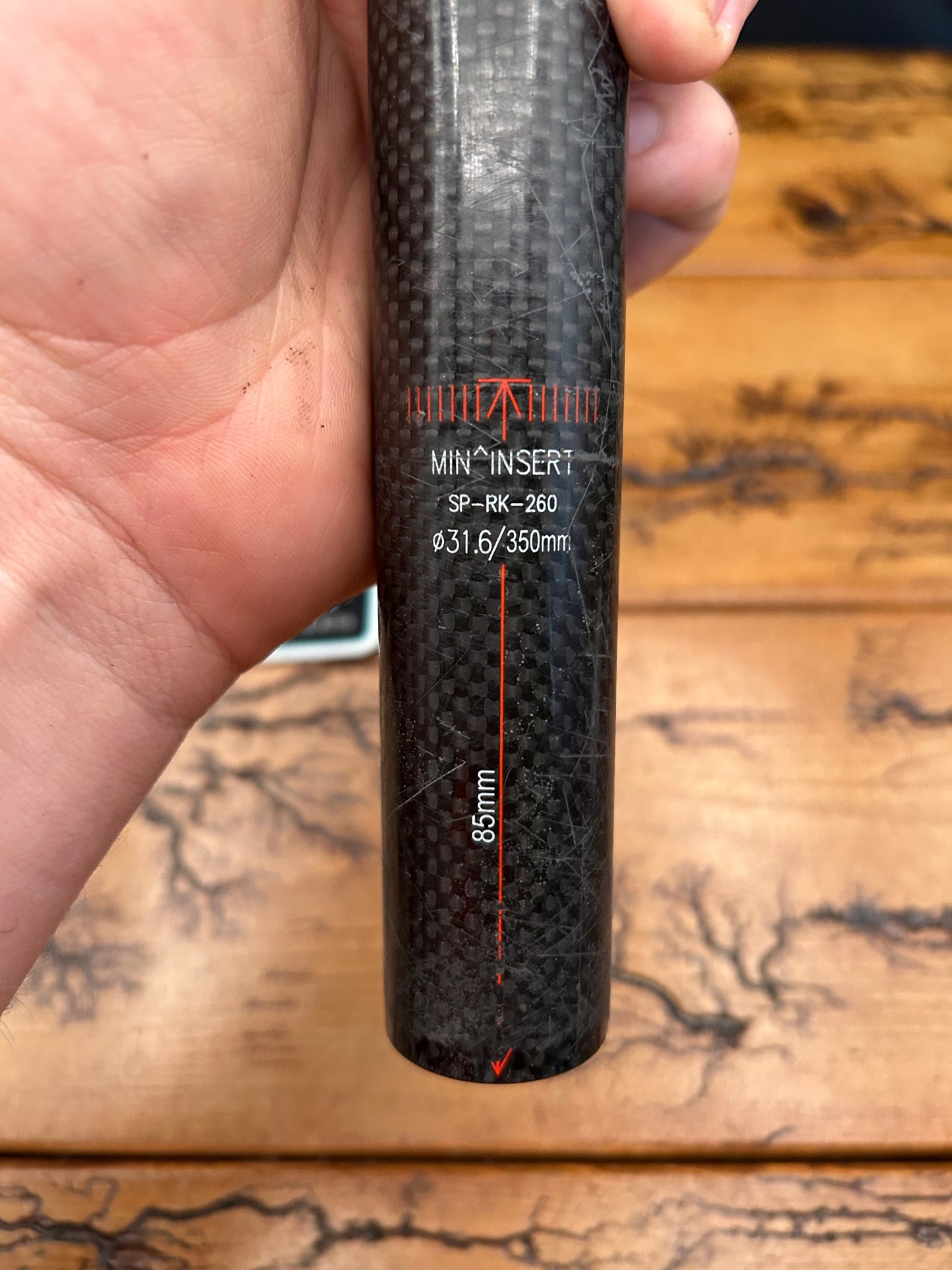 FSA SLK 31.6mm x 350mm Carbon Seatpost