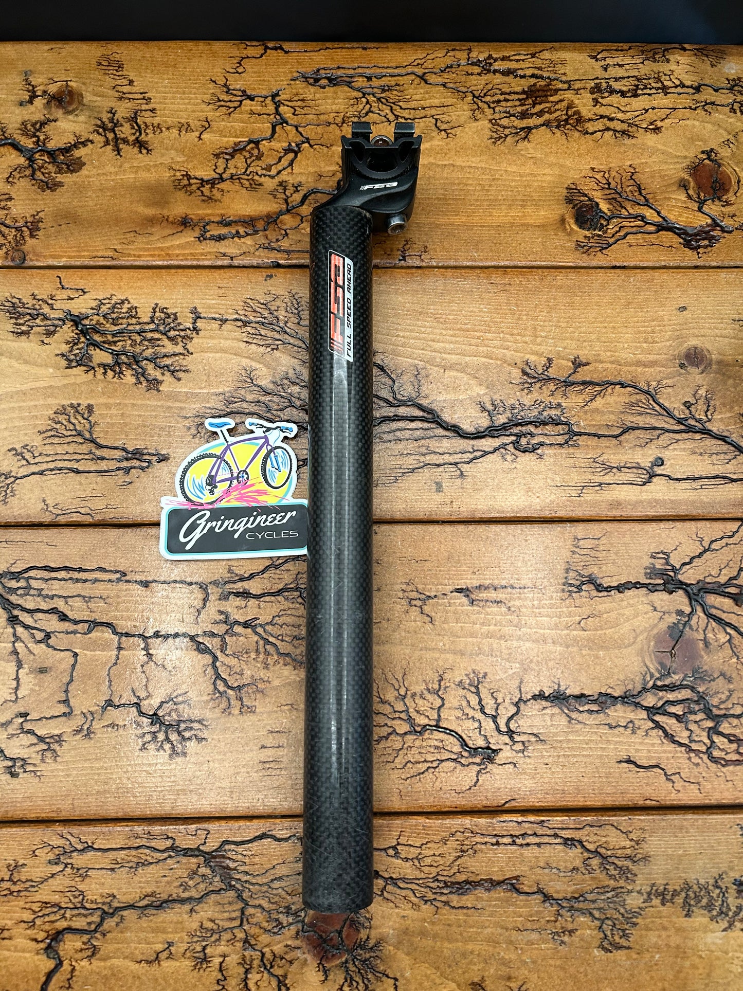 FSA SLK 31.6mm x 350mm Carbon Seatpost